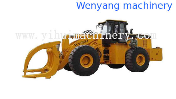 China Wenyang Machinery WY988J 22T carregador frontal de grande capacidade com agarrador de tronco para o Congo e Gabão fornecedor