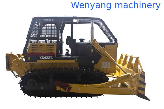 China Trator florestal bulldozer chinês XG4221L com guincho mecânico para florestas lamacentas na África fornecedor