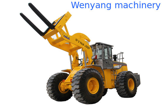 China Carregadeira de garfo para pedreira de boa qualidade 20T com motor Weichai de 175KW fornecedor