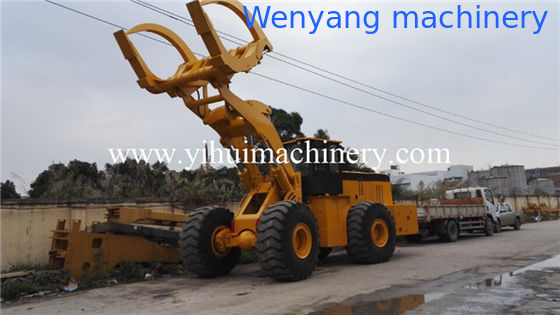 Máquinas chinesas wenyang   carregador de toras WY968J 8 toneladas com garra para toras fornecedor