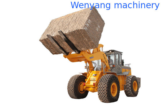 Promoção WY968-18D carregadeira de rodas de 18 toneladas com garfo para paletes e motor Weichai de 175KW fornecedor