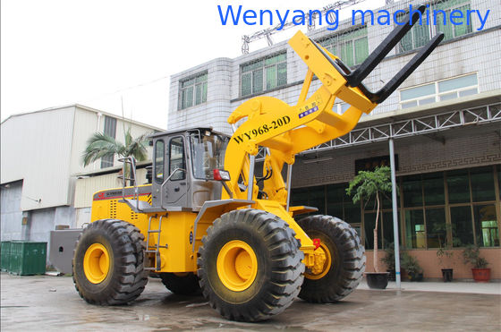 Carregadeira de garfo para pedreira de boa qualidade 20T com motor Weichai de 175KW fornecedor