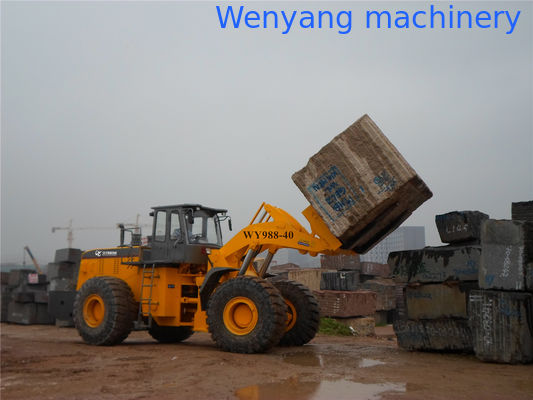 Fornecer máquina de minas de terreno irregular de grande capacidade carregadora de empilhadeira de blocos de 40T com motor de 247KW fornecedor