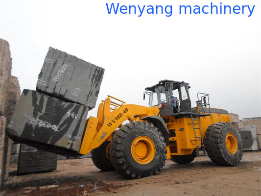 Fornecer máquina de minas de terreno irregular de grande capacidade carregadora de empilhadeira de blocos de 40T com motor de 247KW fornecedor