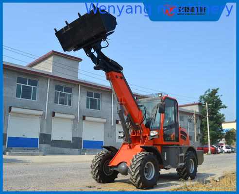 1Carregador de rodas telescópico de balde de 0,65 m3 de 5 toneladas, com altura máxima de elevação de 4700 mm fornecedor