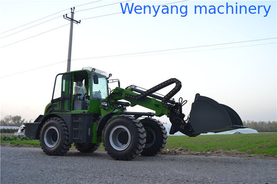 Carregador de rodas telescópico de balde de 3 toneladas e 1,5 m3 com altura máxima de elevação de 6050 mm fornecedor