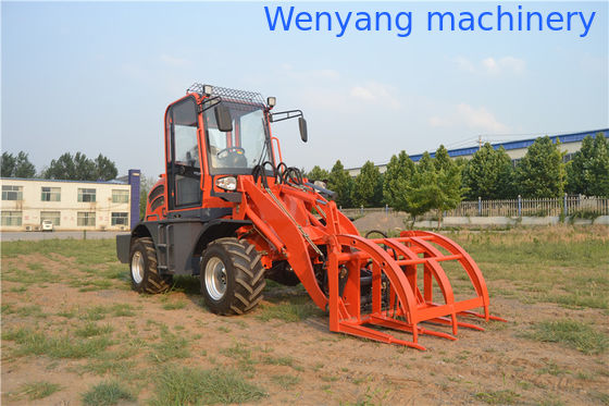Fornecimento da China fabricado 4WD 1.5ton 0.7m3 balde Euro III frente final pequeno carregador de rodas fornecedor