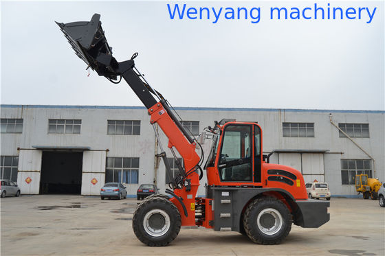 China WY2500 construção machienry 4WD 2,5ton manipulador telescópica fornecedor