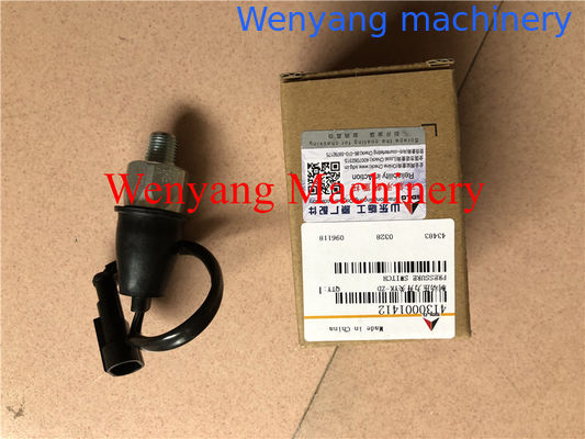 SDLG LG958 carregador de rodas peças sobressalentes originais interruptor de pressão 4130001412 fornecedor