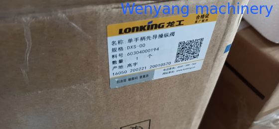 Partes sobressalentes para carregador de rodas de solteiro Válvula piloto de punho único DXS-00 60304000194 fornecedor