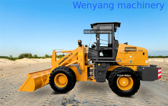 Carregadeira de rodas Lonking CDM932N 1.5TON 0.8m3 com motor YUNNEI YN38GB1 fornecedor