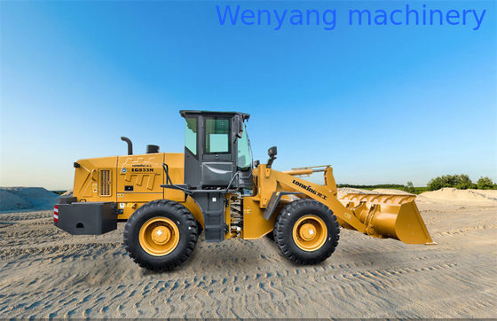 Lonking  CDM833 LG833N wheel loader 3TON with Weichai deutz engine 92kw  WP6G125E22 fornecedor