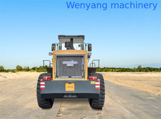 LG855N Carregadeira de rodas Lonking com caçamba de 3m3 Motor Weichai WD10G220E21 fornecedor