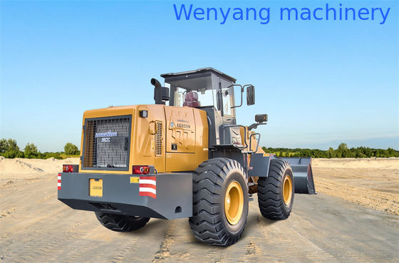 LG855N Carregadeira de rodas Lonking com caçamba de 3m3 Motor Weichai WD10G220E21 fornecedor