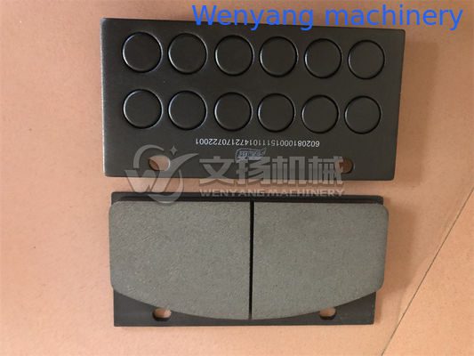 Peças sobressalentes genuínas para carregadeira de rodas Lonking 408107-108 pastilha de freio fornecedor